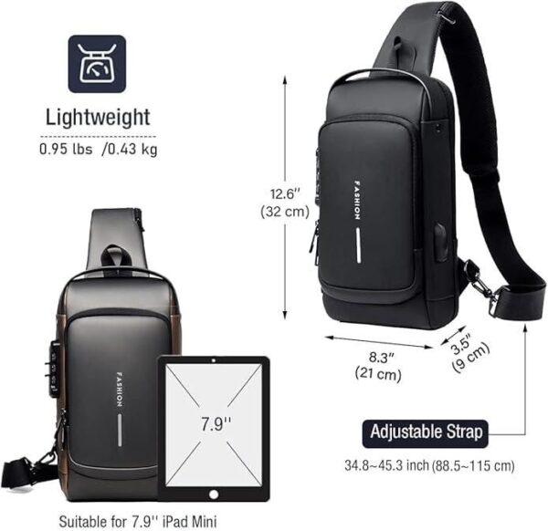 unisex sling bagpack